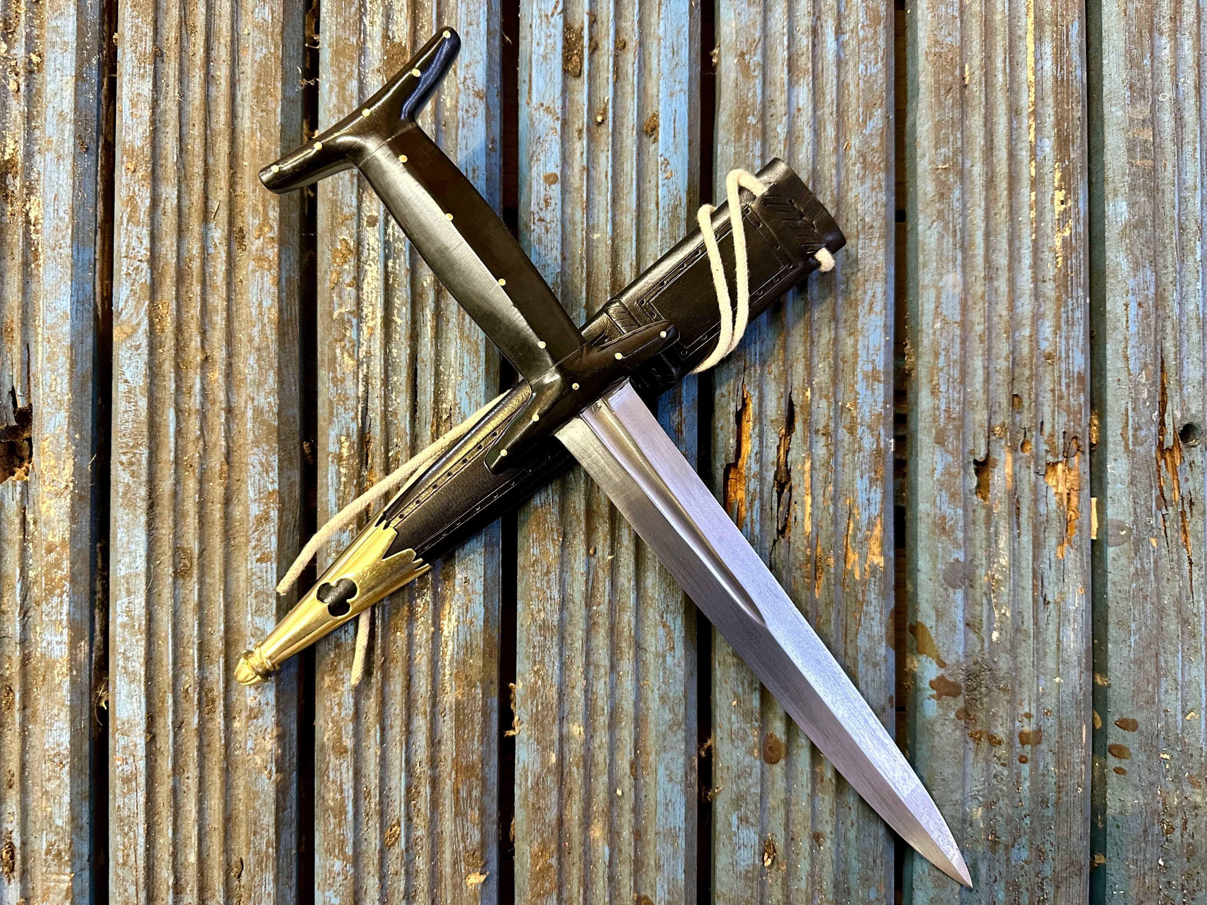 14th-15th Century Italian Horn Baselard