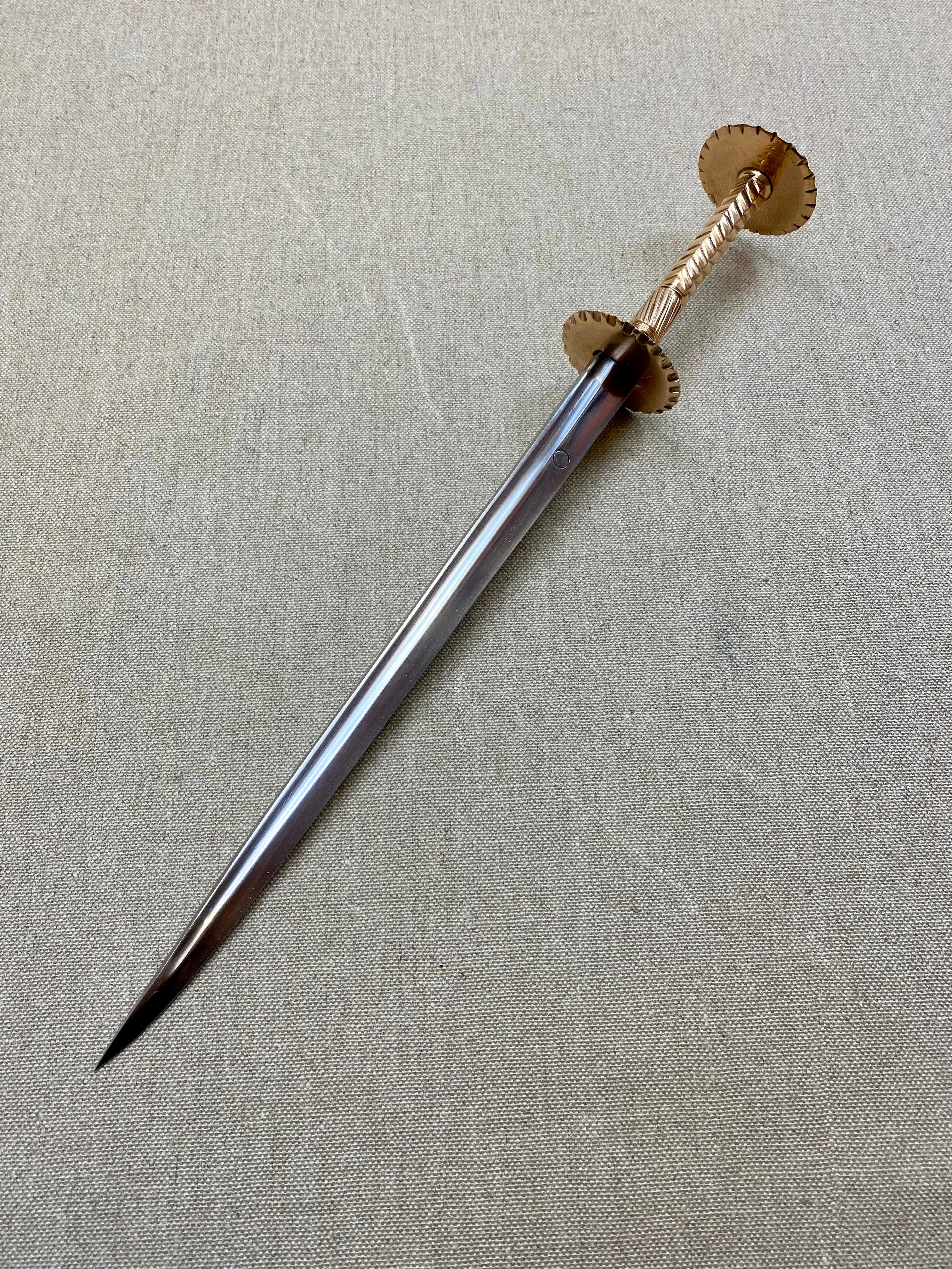 14thC Bronze Hilted Rondel