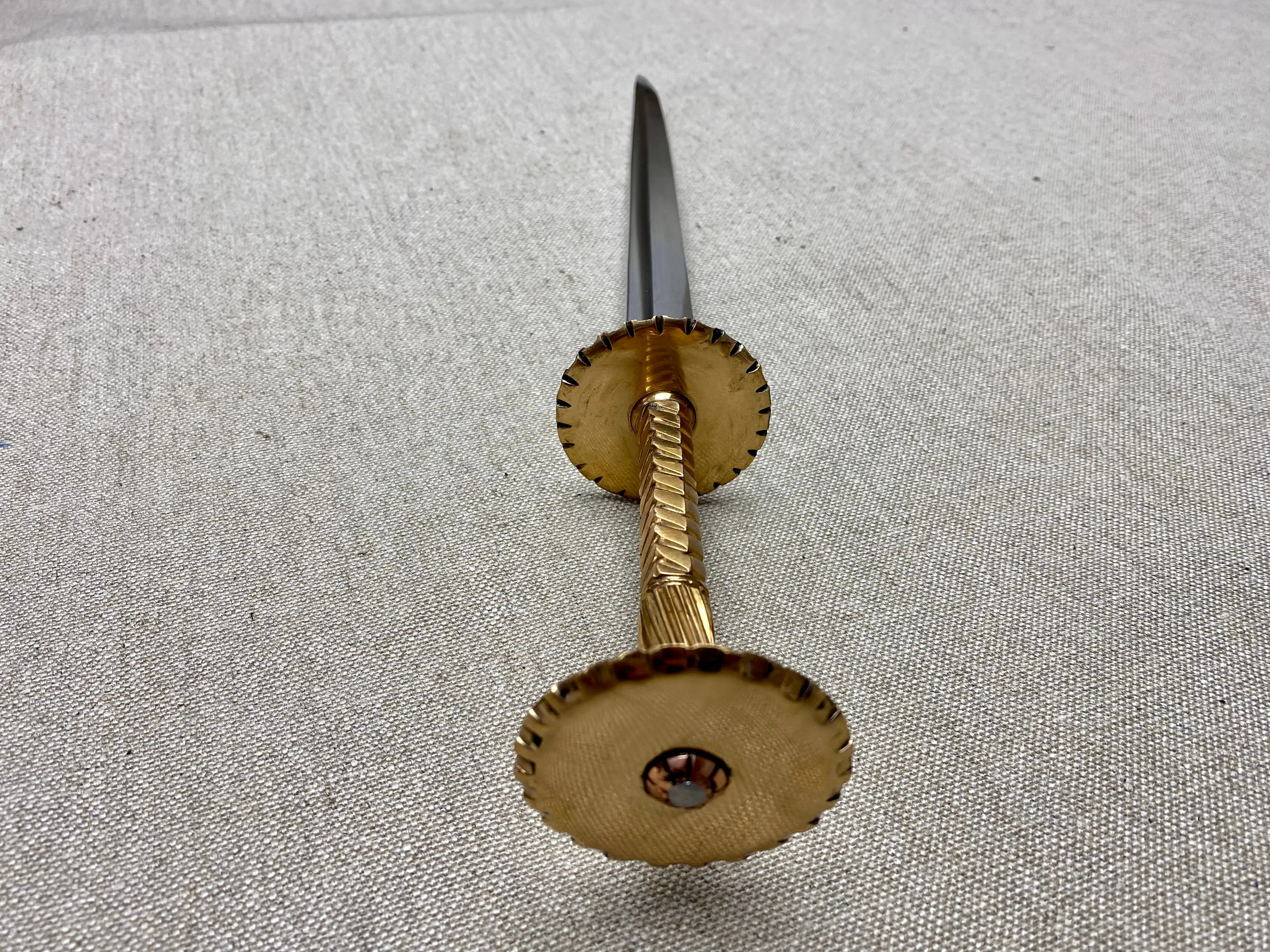 14thC Bronze Hilted Rondel