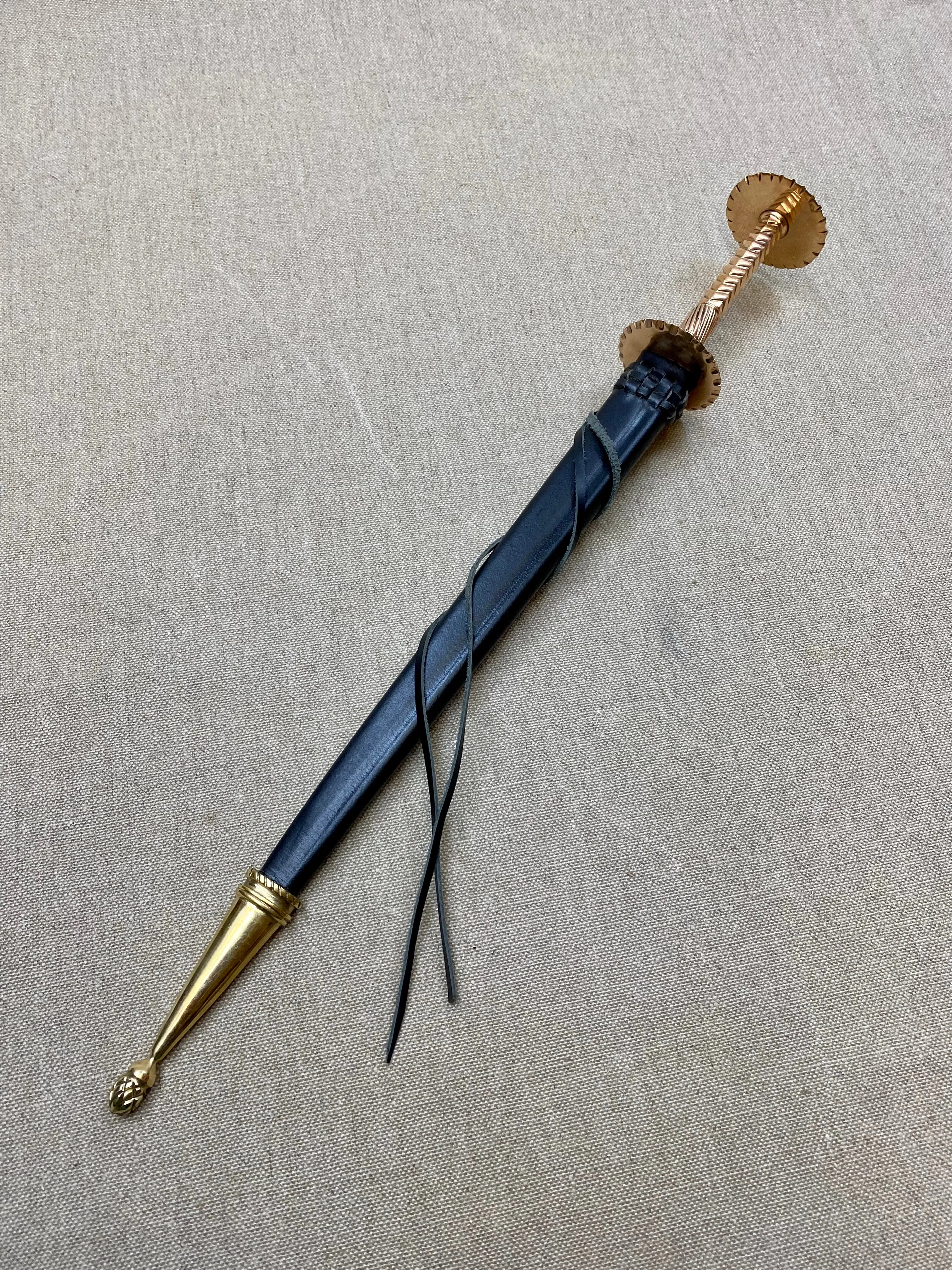 14thC Bronze Hilted Rondel