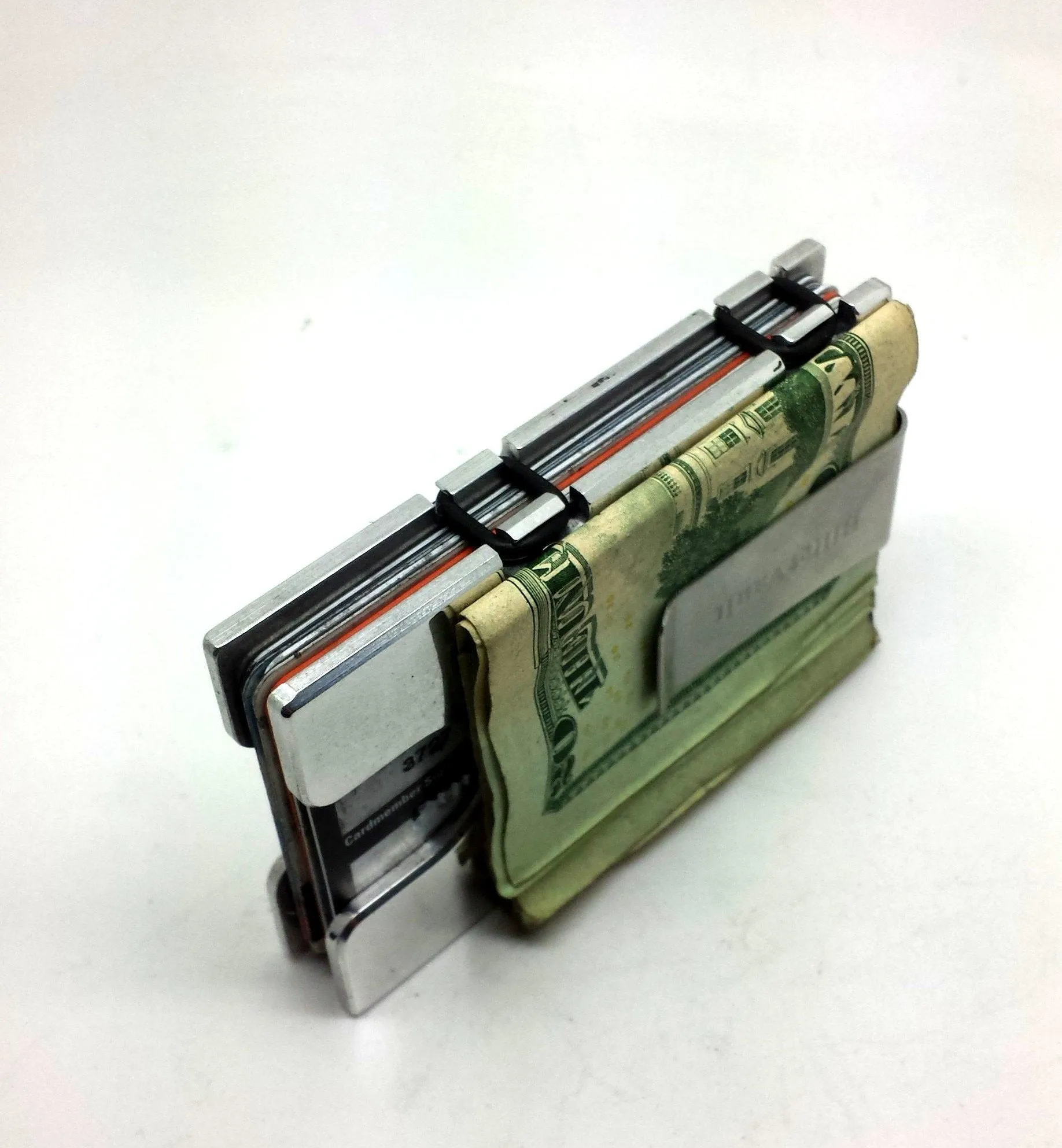 American Battle Flag - Billetvault Aluminum Wallet