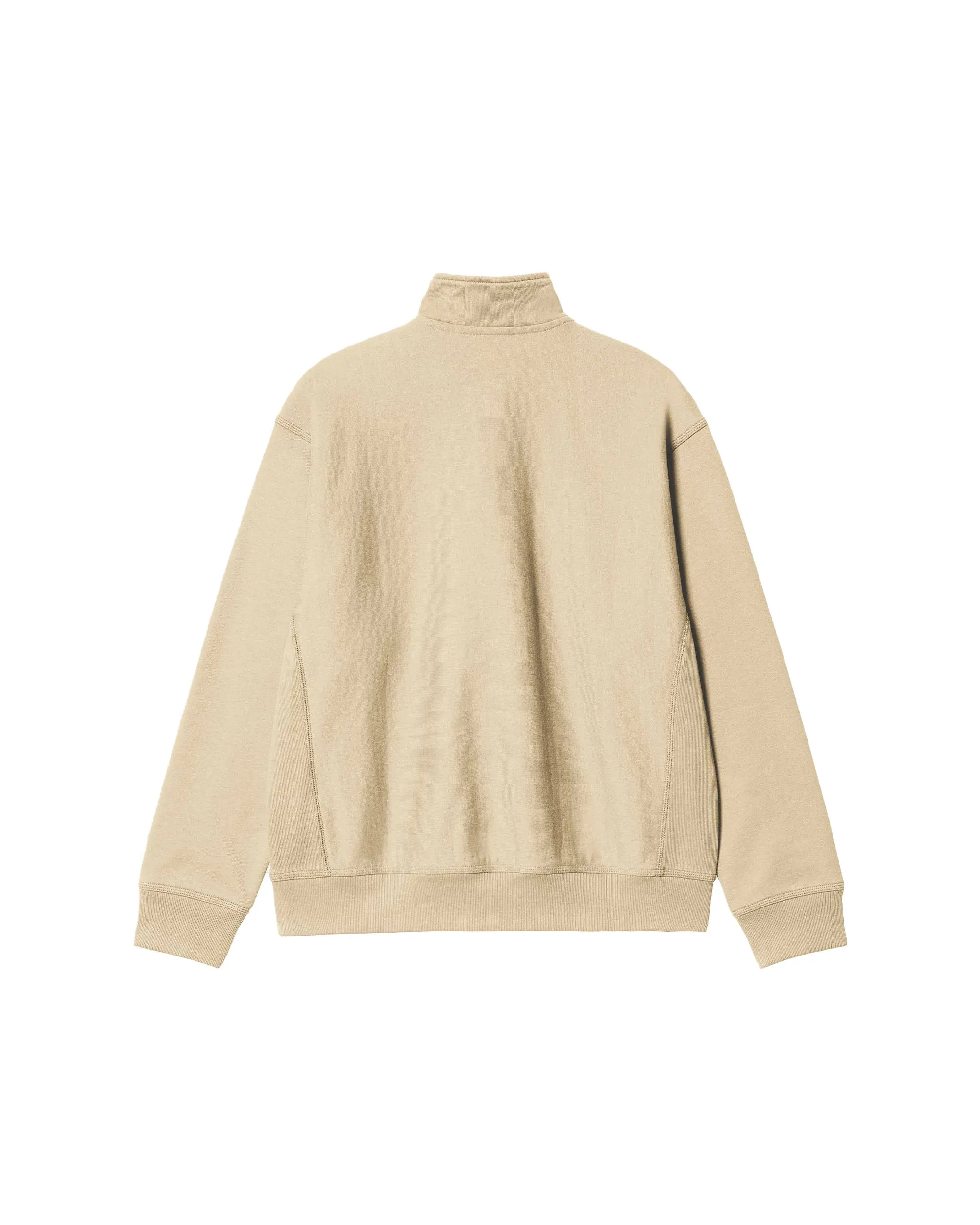 American Script Half zip Sweatshirt - Rattan