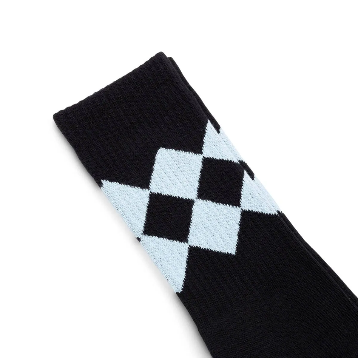 ARGYLE JACQUARD CREW SOCKS