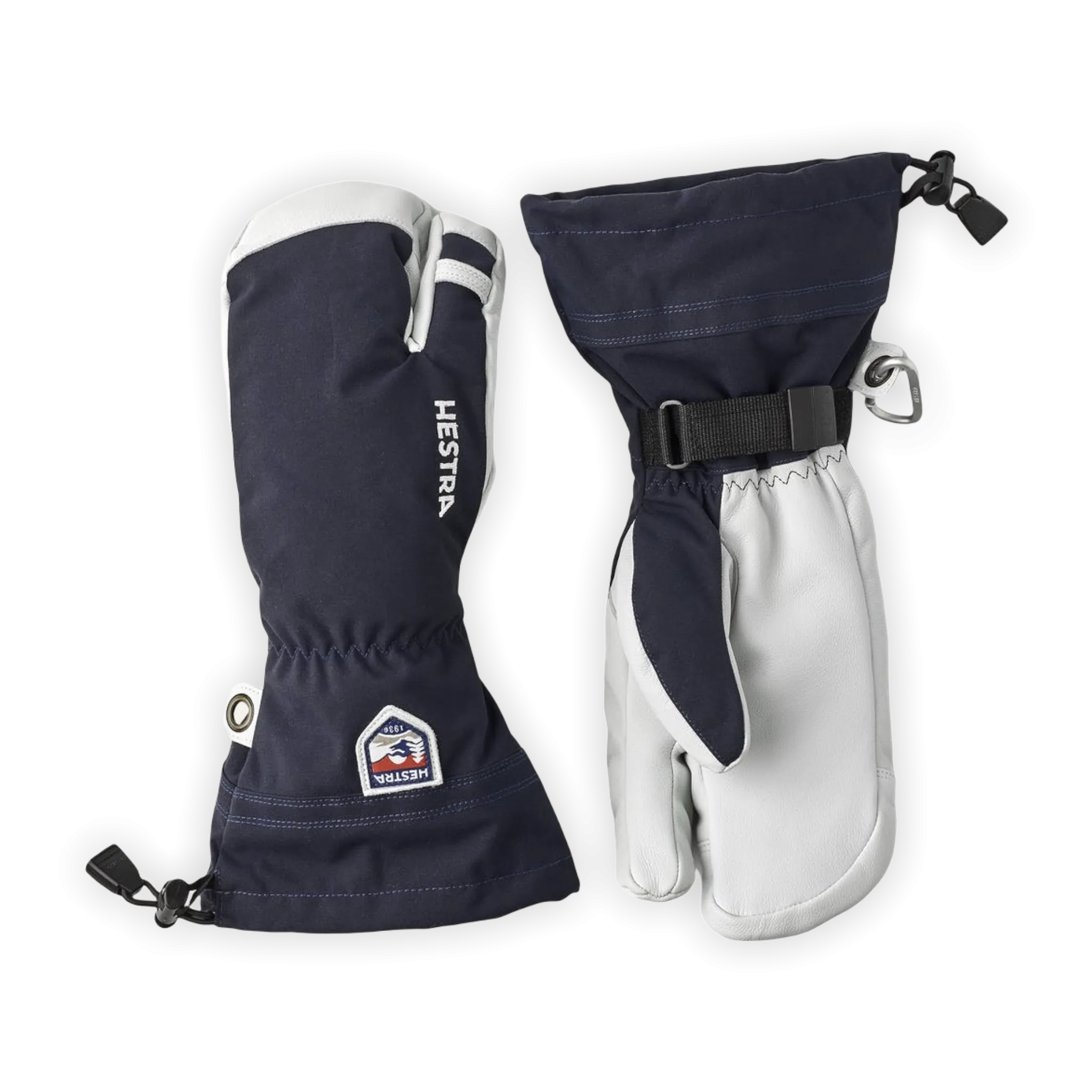 Army Leather Heli Ski 3-finger