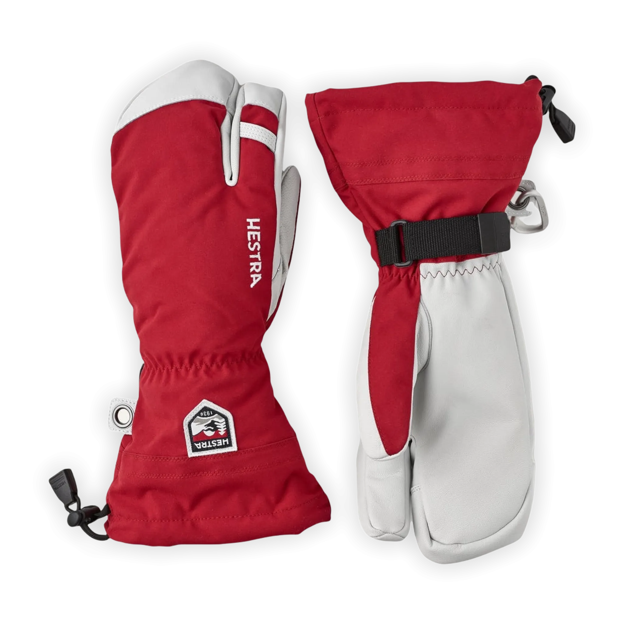 Army Leather Heli Ski 3-finger