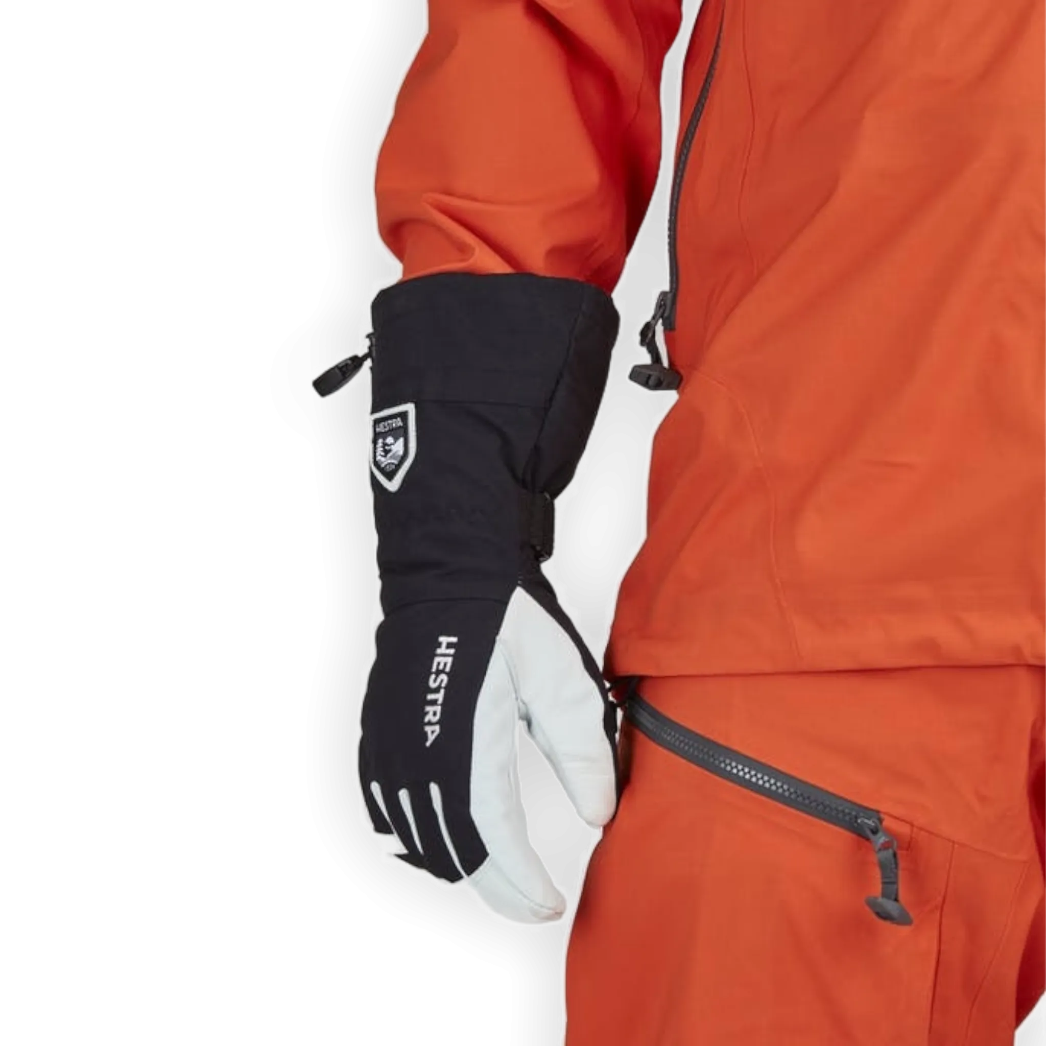 Army Leather Heli Ski 5-Finger