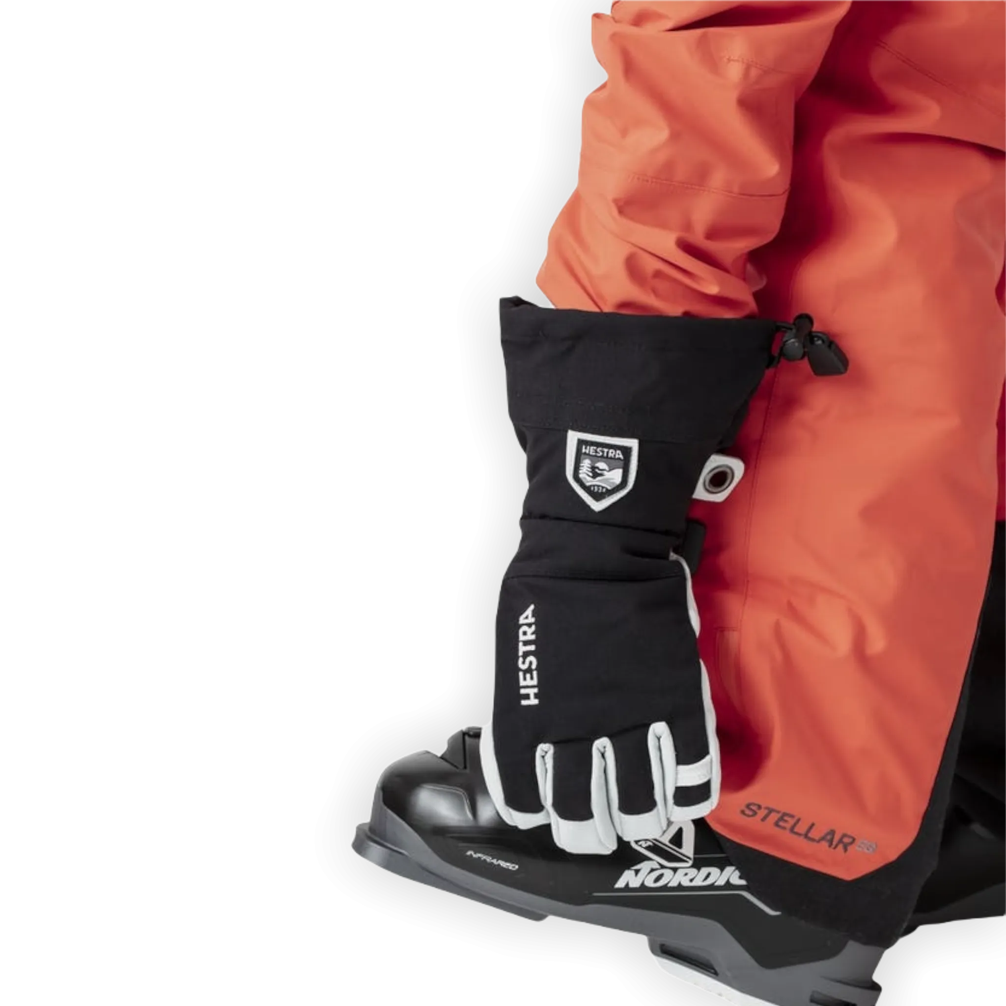 Army Leather Heli Ski 5-Finger