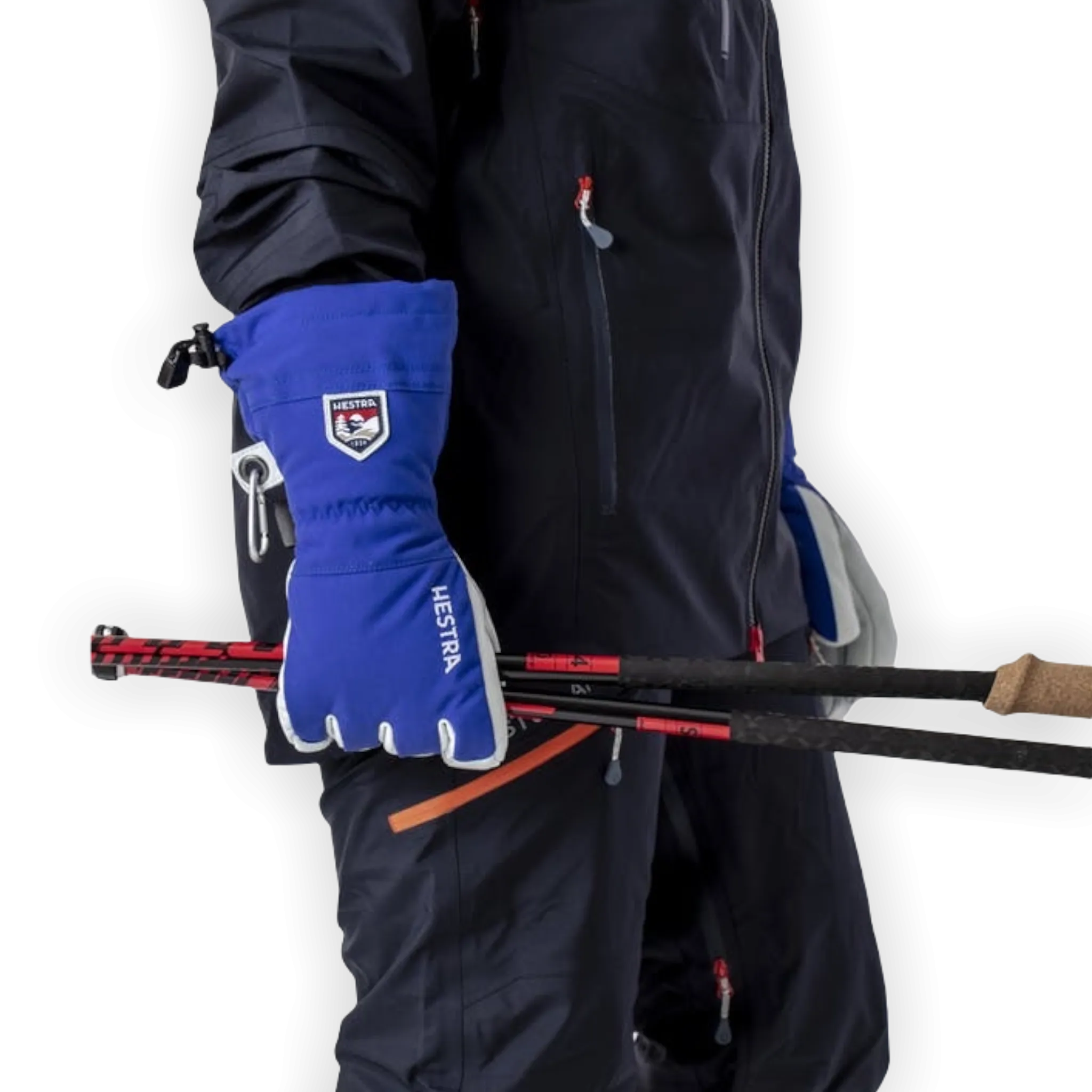 Army Leather Heli Ski 5-Finger