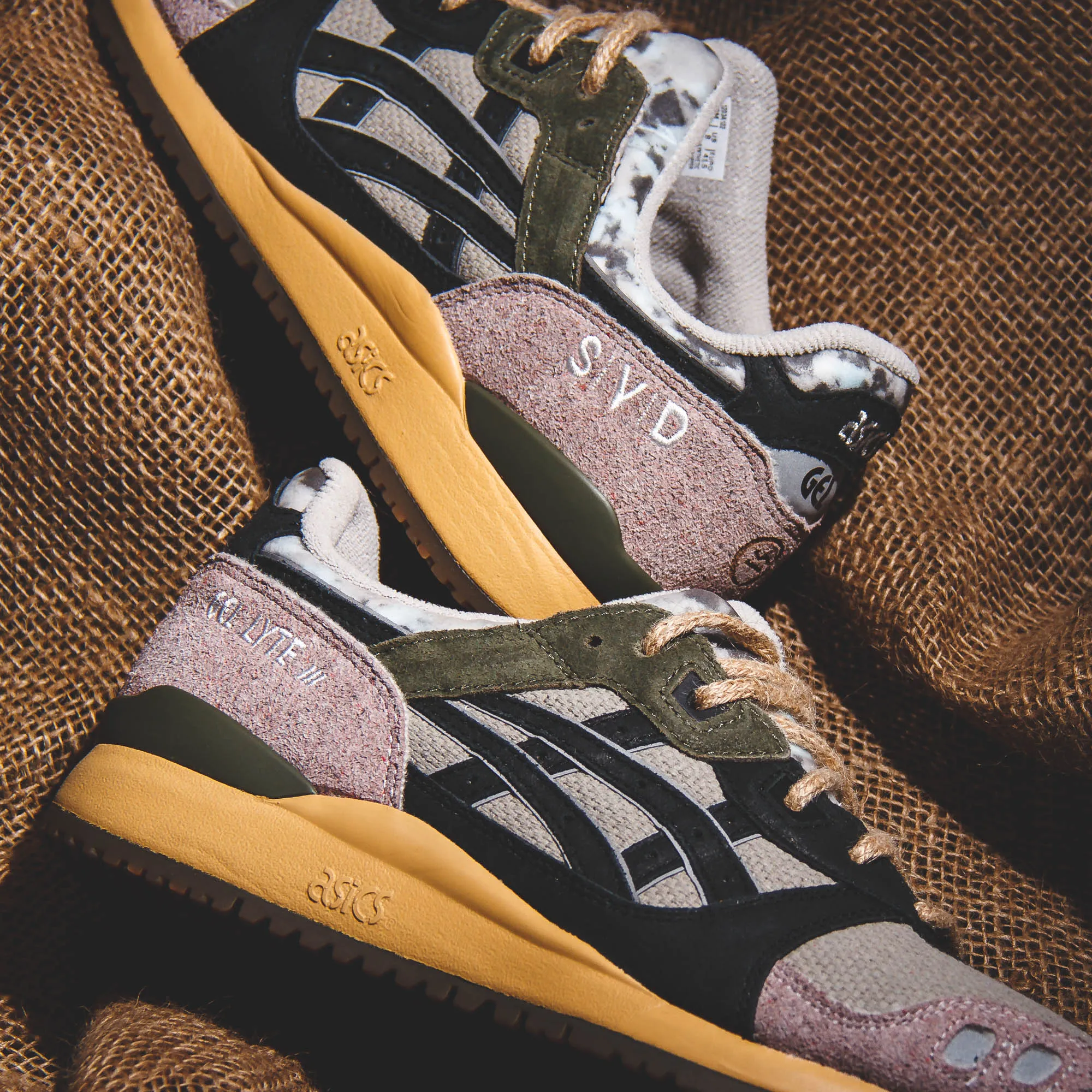 Asics Men Gel-Lyte III OG x SVD Beige Black 1203A122-250