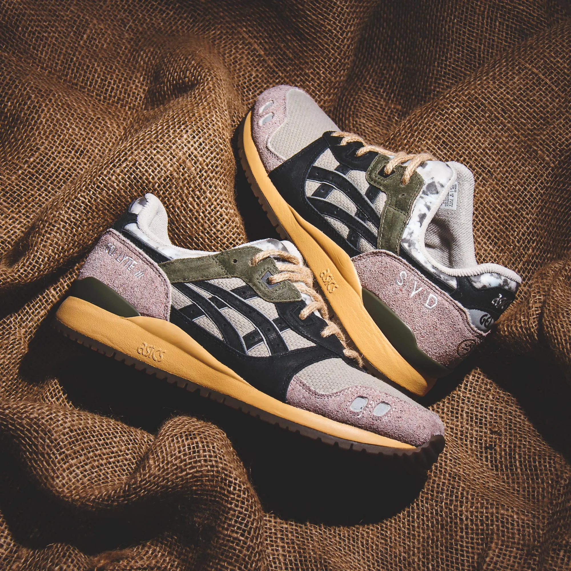 Asics Men Gel-Lyte III OG x SVD Beige Black 1203A122-250