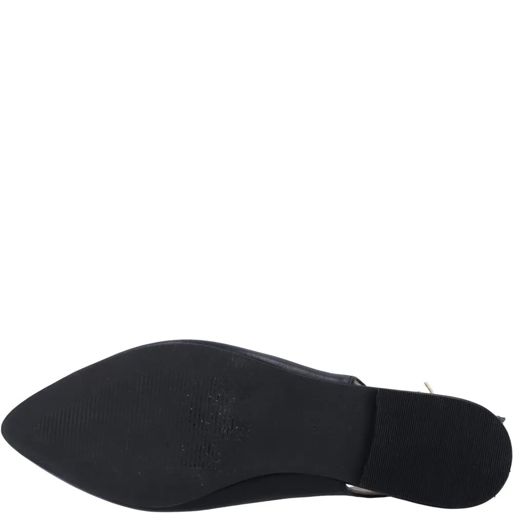 Black Demi Slingback Ballerinas