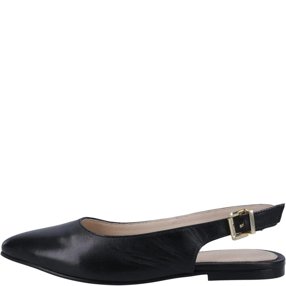 Black Demi Slingback Ballerinas