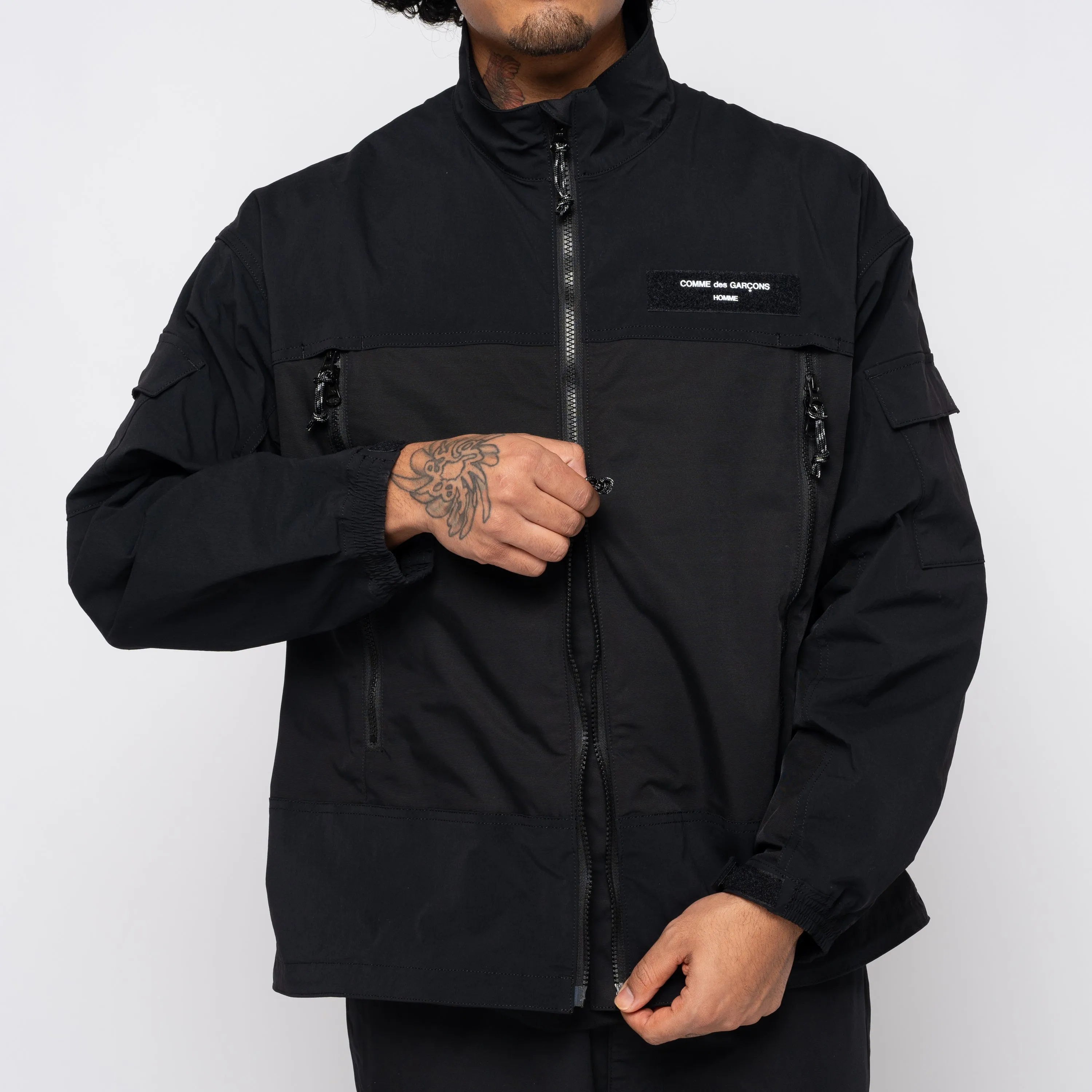 CdGH Zip-Up Jacket Black HM-J024-051