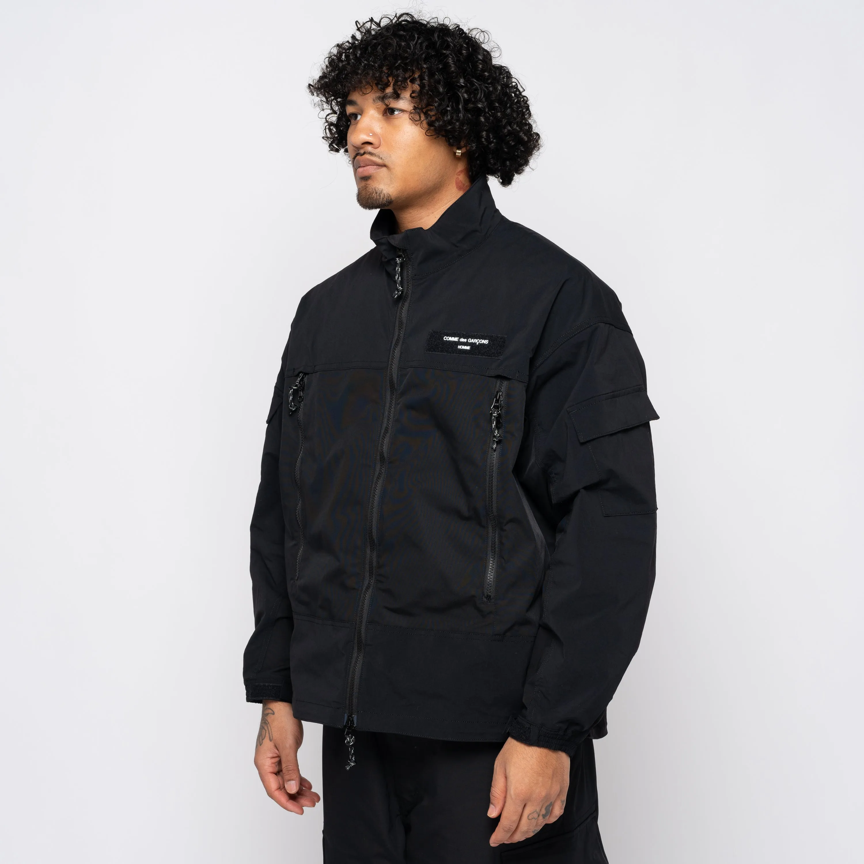 CdGH Zip-Up Jacket Black HM-J024-051