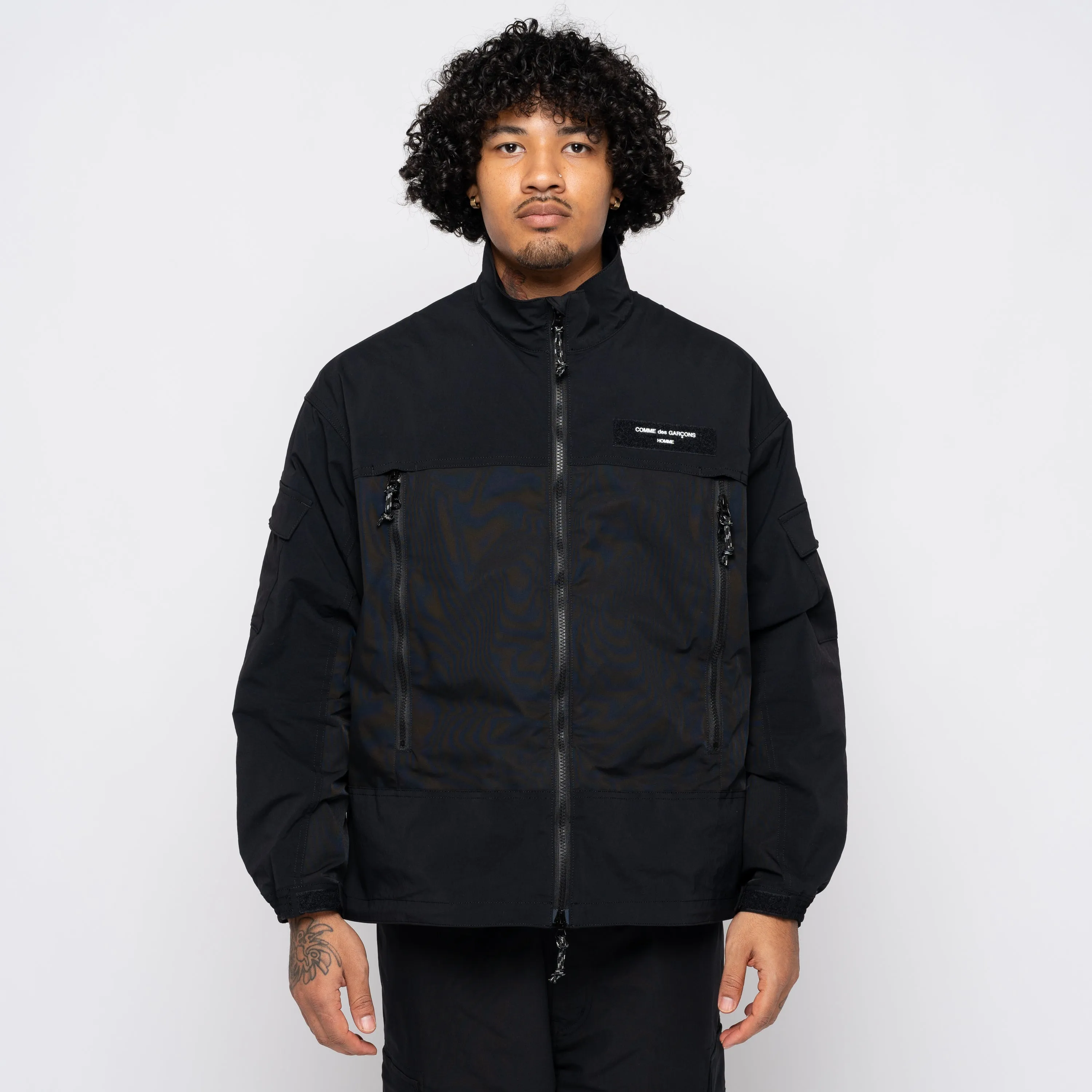 CdGH Zip-Up Jacket Black HM-J024-051