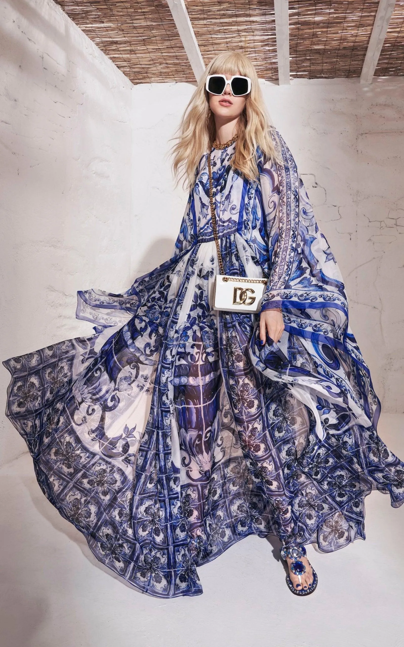 Chiffon Kimono Dress