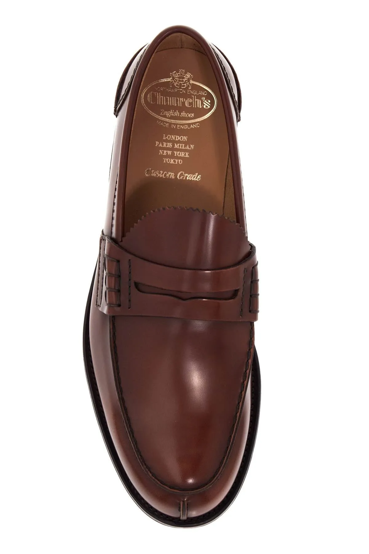 Church's Men's Pembrey Glossy Leather Loafers