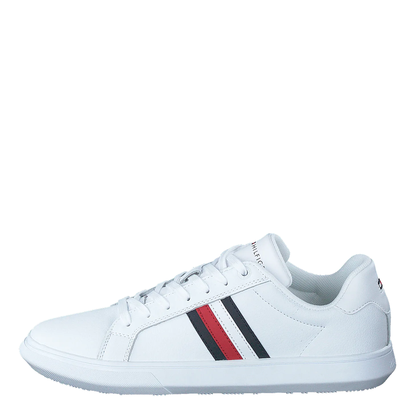 Corporate Cup Leather Stripes White