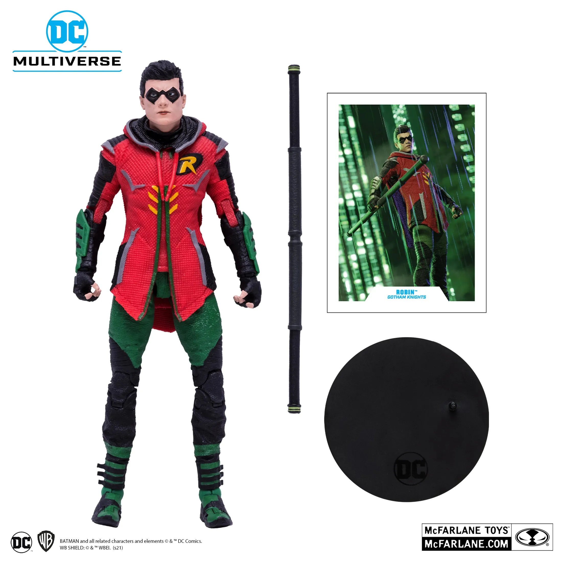 DC Multiverse Robin (Gotham Knights) 7" Inch Scale Action Figure - McFarlane Toys
