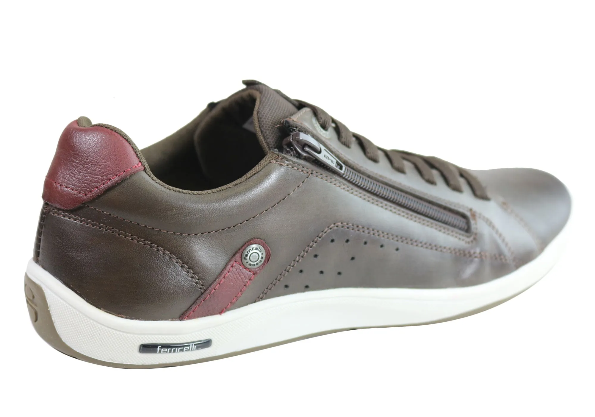 Ferricelli Tyler Mens Comfortable Slip On Casual Shoes Made In Brazil