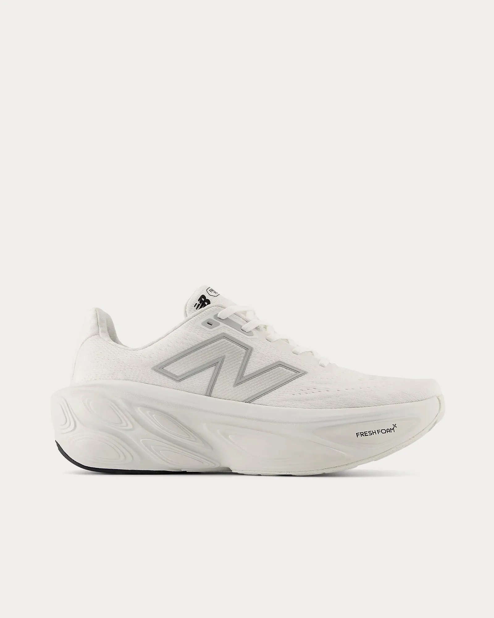 Fresh Foam X More v5 White / Reflection / Silver Metallic Running Shoes