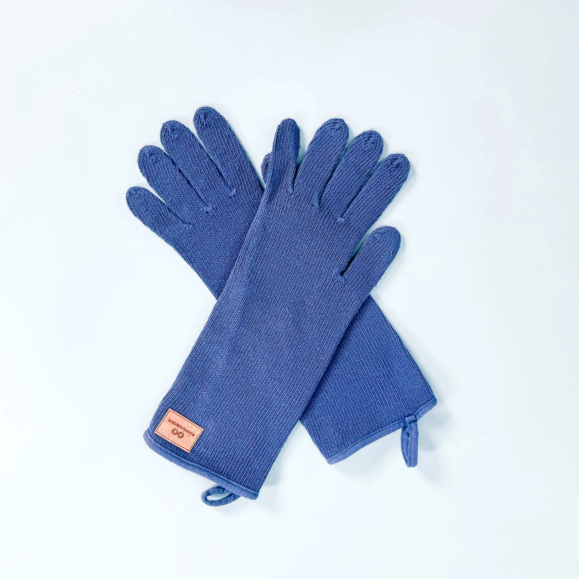 GARDENERS 100% Organic Cotton Garden Gloves (Elastic-Free, No Latex, No Polyester, No polyamide, No Nylon, No Plastic, No Synthetics) (100% Biodegradable)