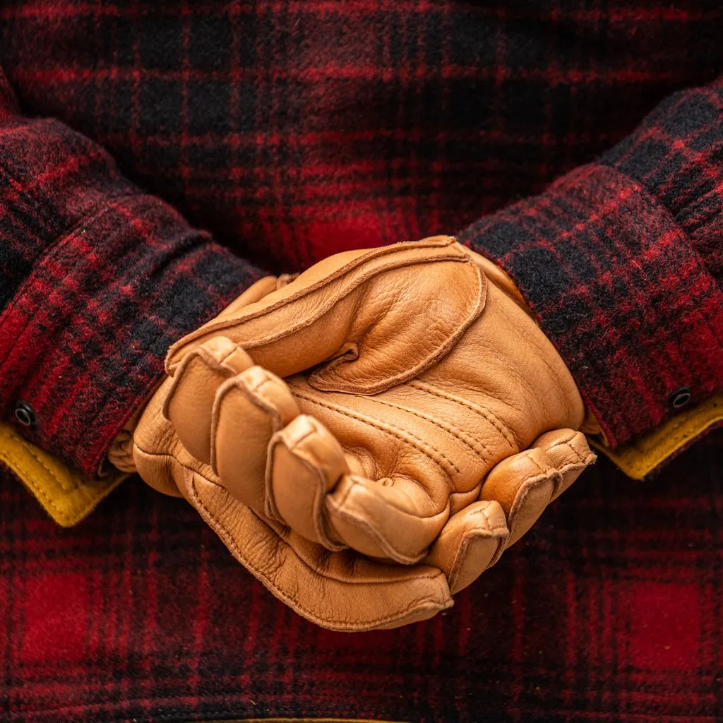 Gloves Deerskin Primaloft - CORK