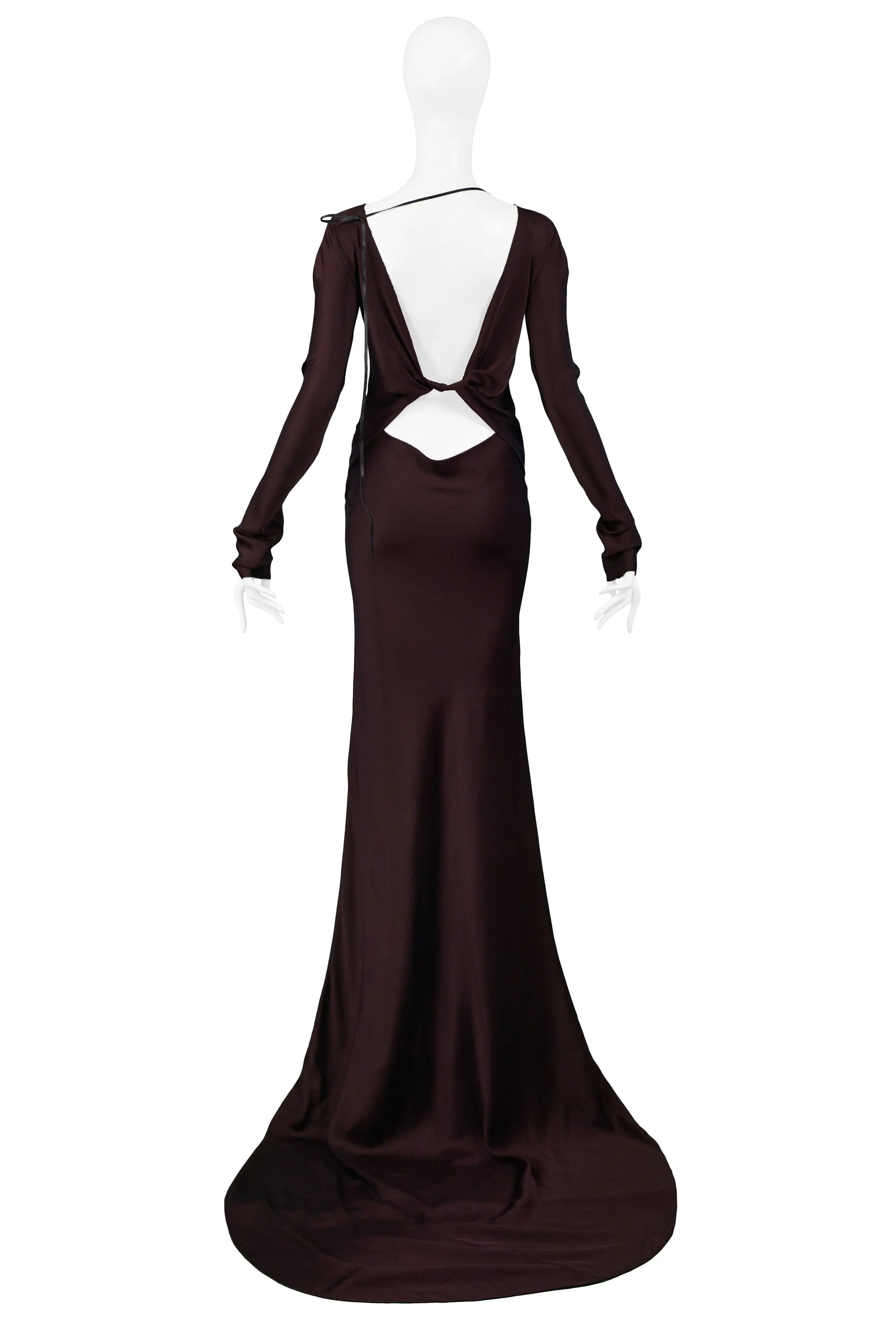 GUCCI BY TOM FORD ICONIC GOTHIC GOWN 2002