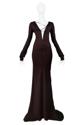 GUCCI BY TOM FORD ICONIC GOTHIC GOWN 2002