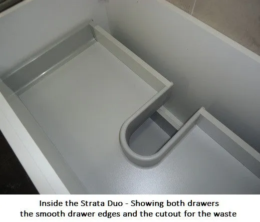 Henry Brooks - Wall Hung Vanity Strata Duo 750