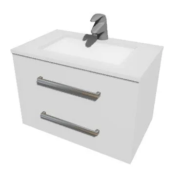 Henry Brooks - Wall Hung Vanity Strata Duo 750
