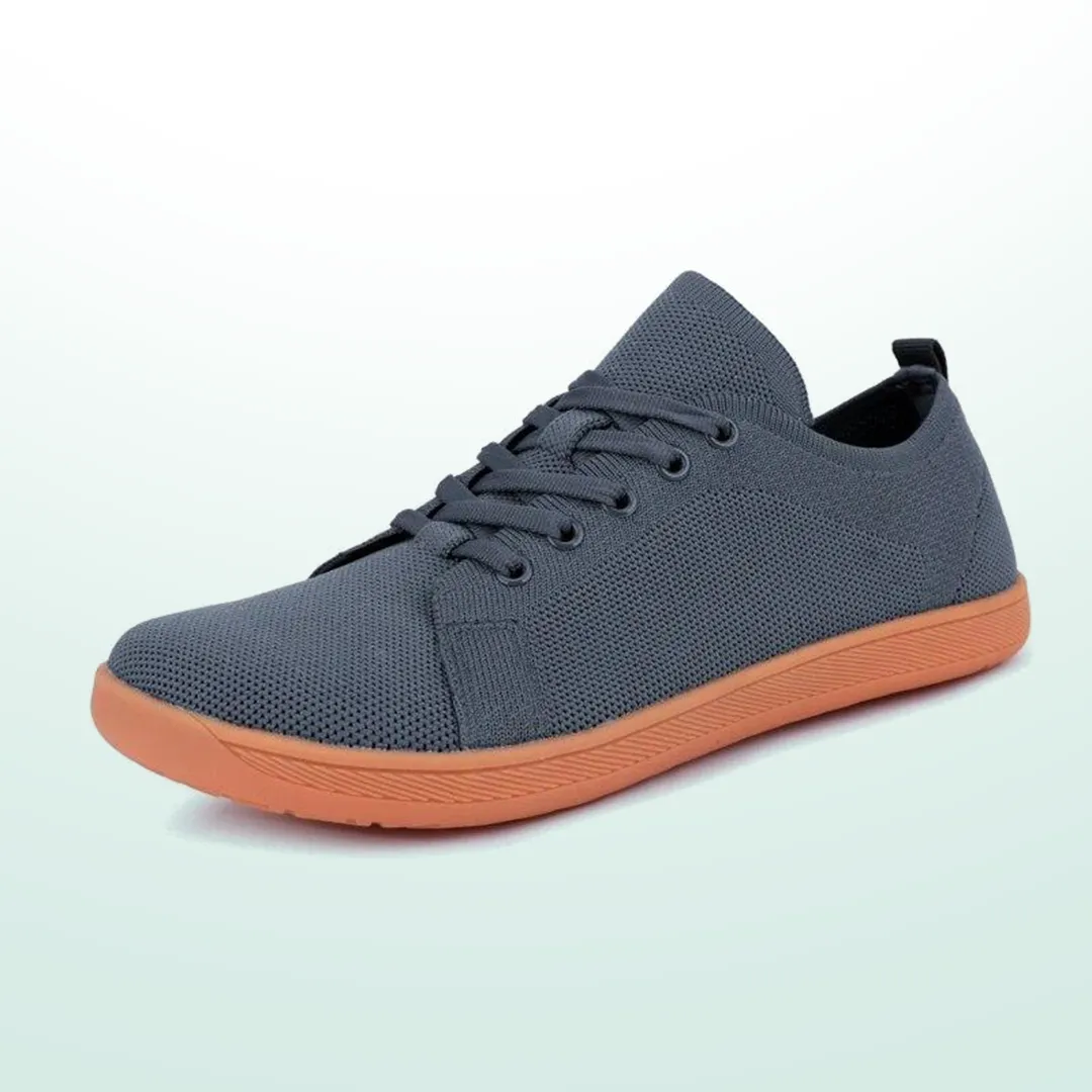 Lorry Vamp Barfuschuhe Knit Grau - Natürliche Erleichterung
