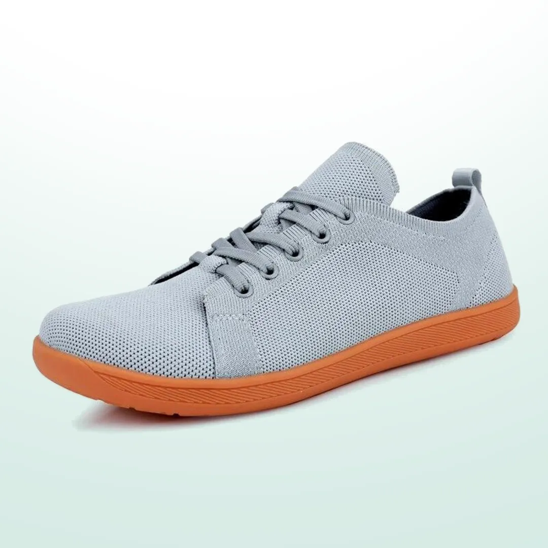 Lorry Vamp Barfuschuhe Knit Hellgrau - Wunderbar Fu und Kruterzauber