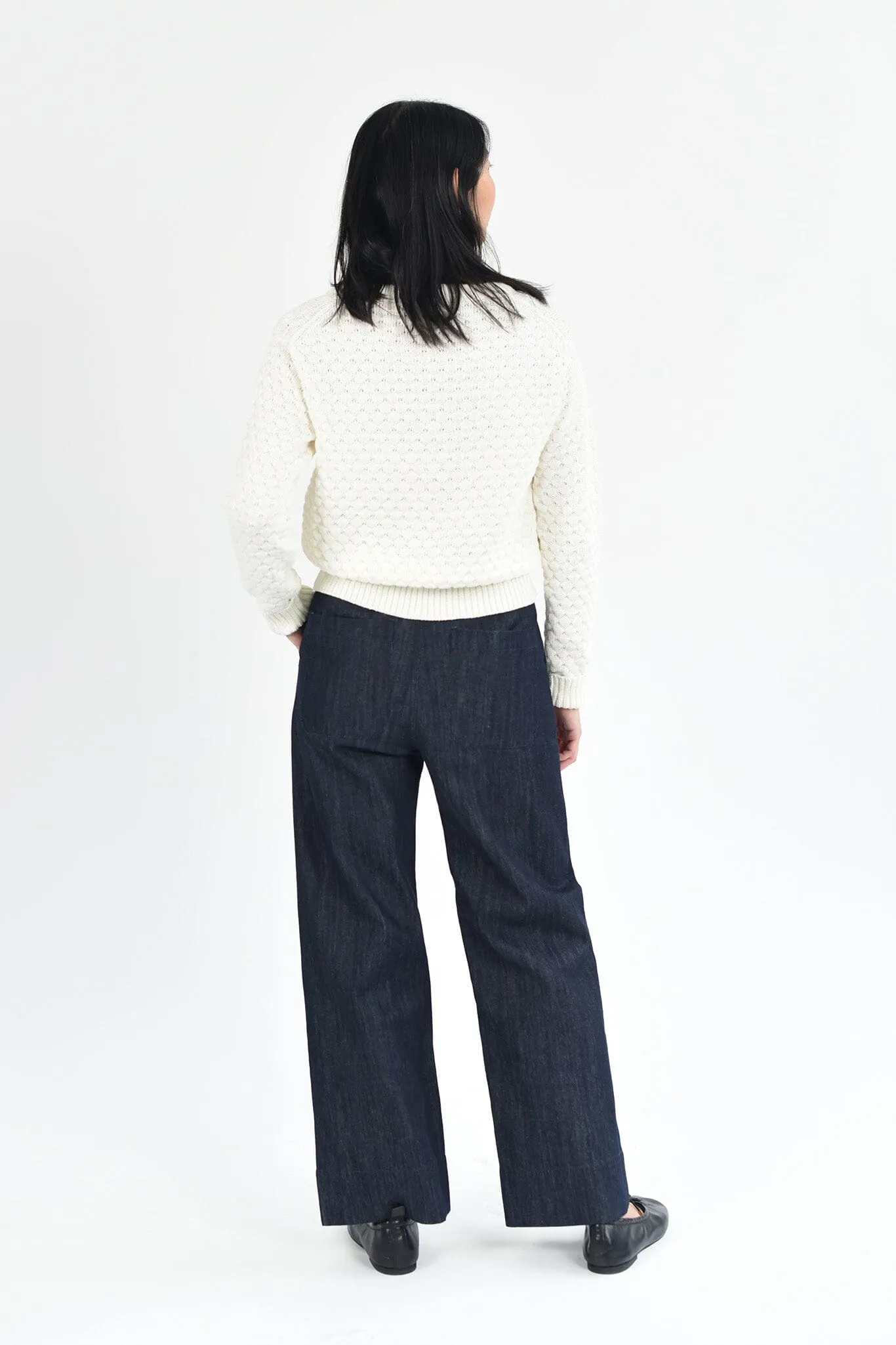M.PATMOS Diana Pullover - Ivory