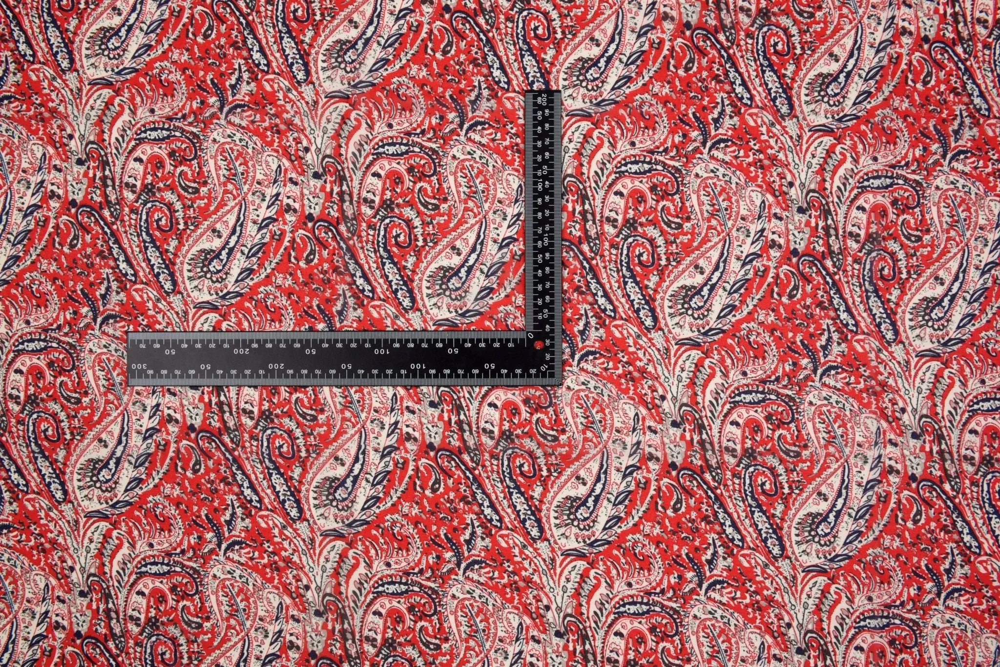 Paisley Chiffon Georgette Digital Print Fabric - #231