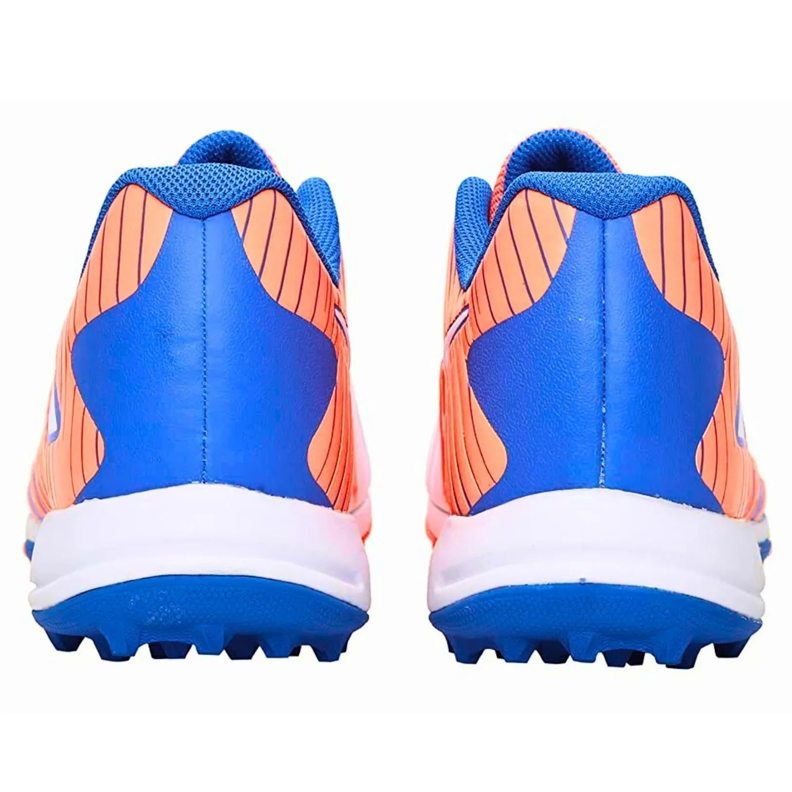 PUMA Cricket Shoes FH-Rubber-22 White-Bluemazing-Neon Citrus