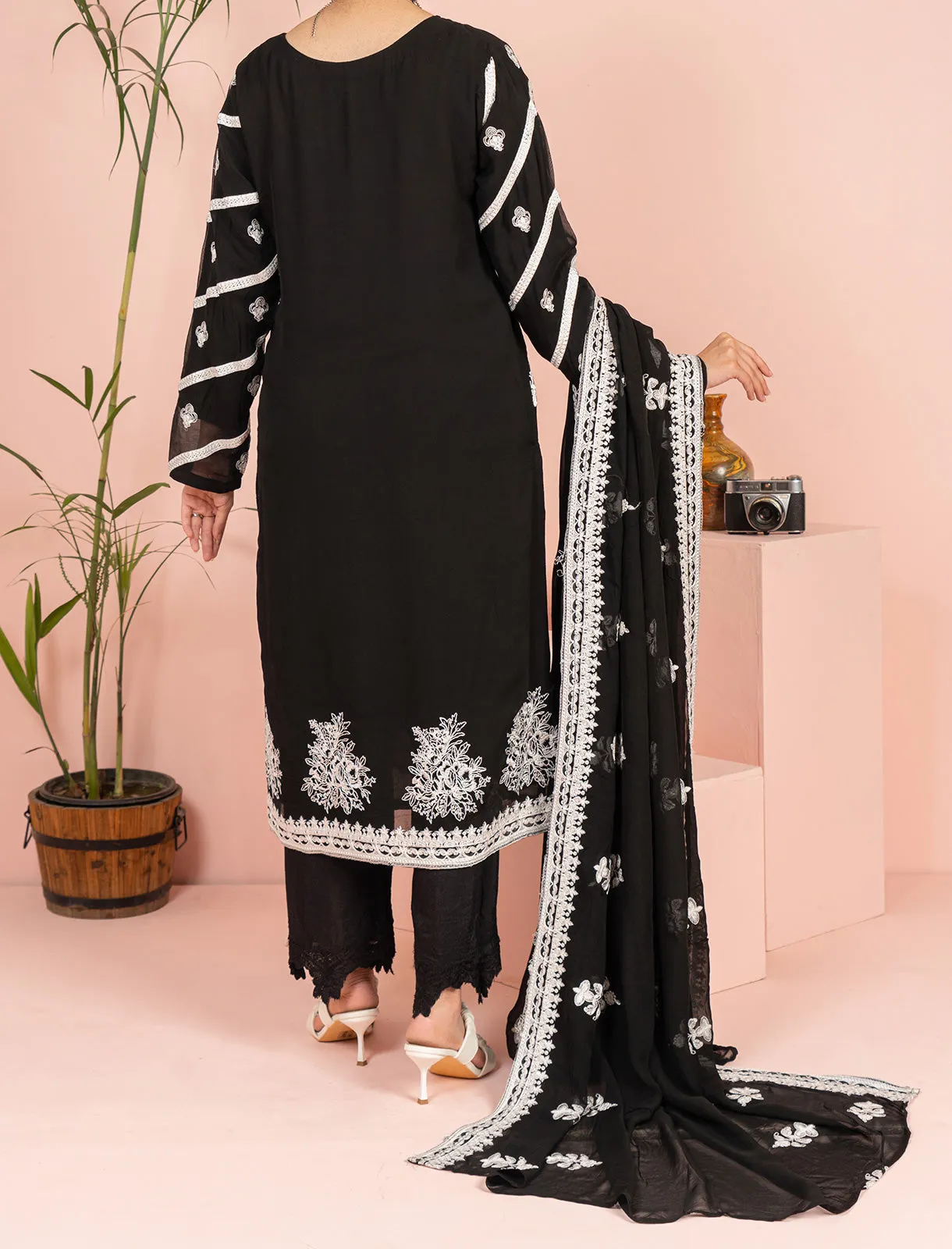 "BAHAR" Chiffon Festive Collection Two Piece Suit