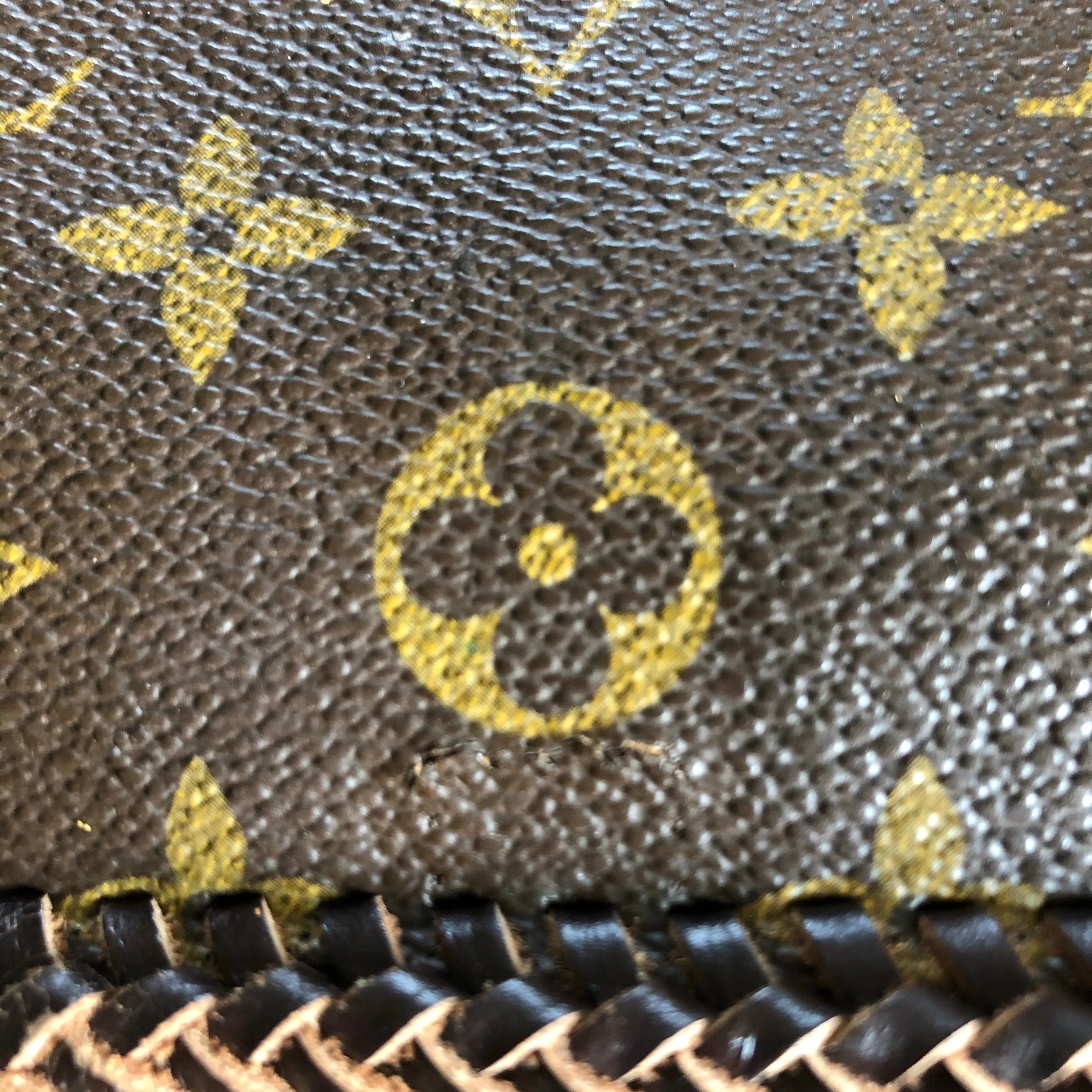 The Peacock - Vintage Monogram Hobo Tote